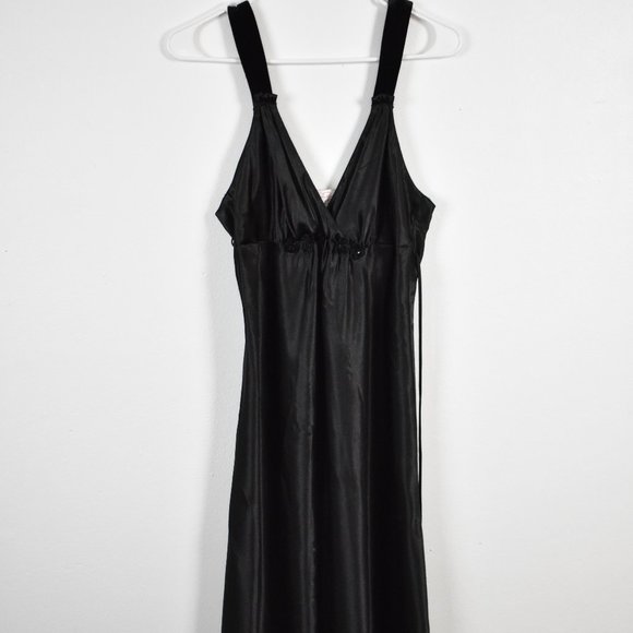 OSCAR DE LA RENTA PINK LABEL Black nightgown - Picture 1 of 7